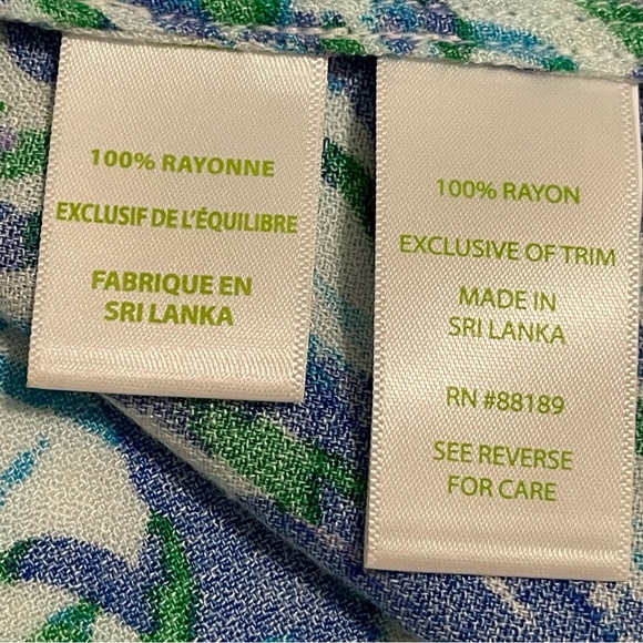 Lilly Pulitzer Jane Shift Dress Blue Resort Canopy Chaos Size 2 - Picture 10 of 13